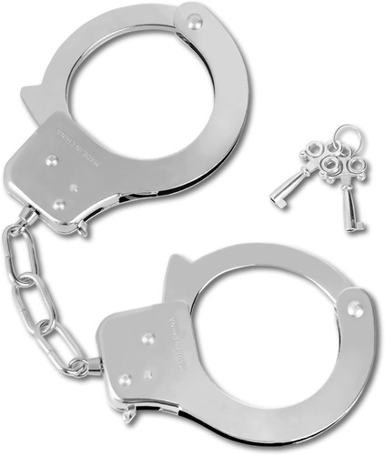 Metal handcuffs with keys for - metal,