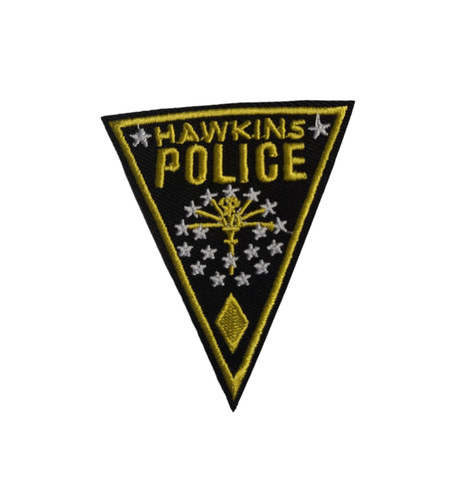 Hawkins police badge iron - badge,