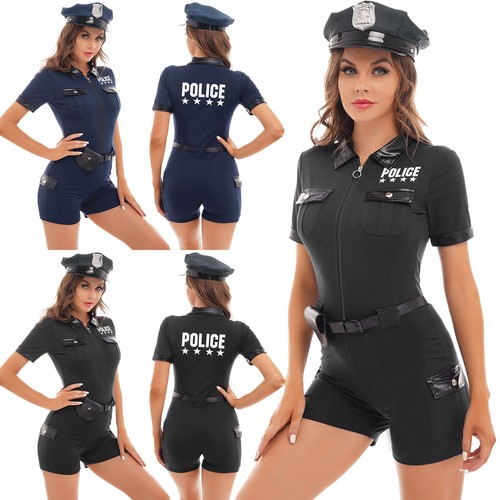 Womens policewoman cosplay - uk,