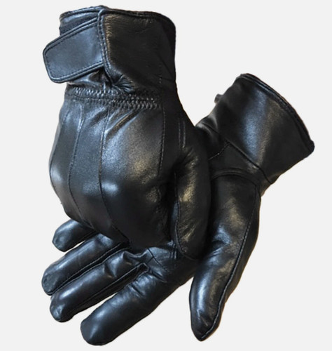 Men skin leather gloves - skin,