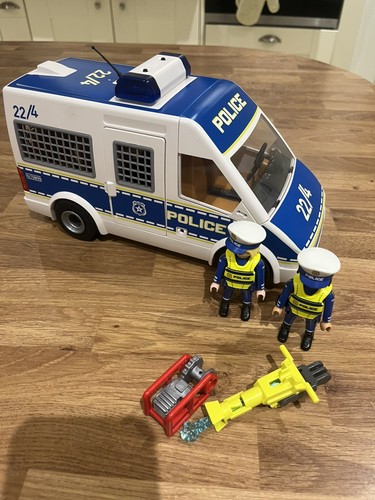 Playmobil police van secure - police,