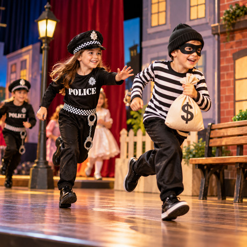 Boys police costume - police,