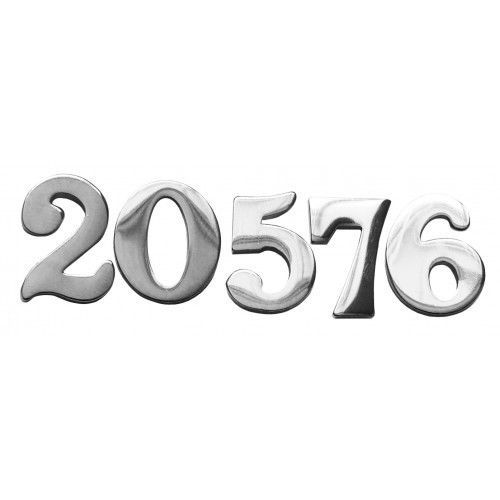 New police chrome - new, numbers