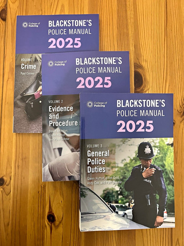 Blackstone police manual - blackstone's,