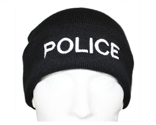 Police beanie woolly - /,