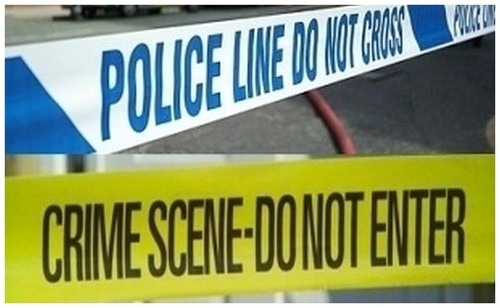 Police line crime scene tape - scene,