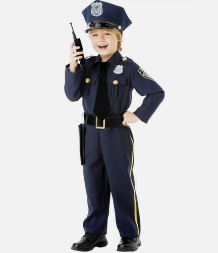 Boys police officer costume - boys,
