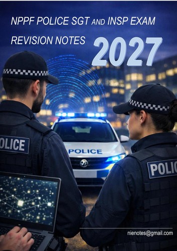 Police sgt insp promotion - sgt, nppf