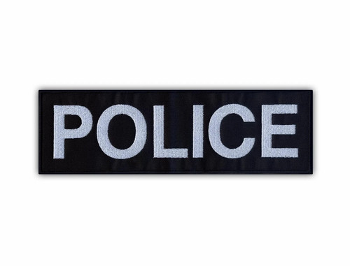 Police large patch - large, patch/badge