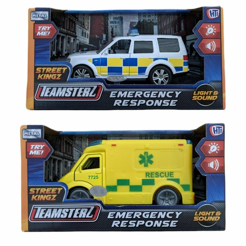 Teamsterz ambulance police car - police,