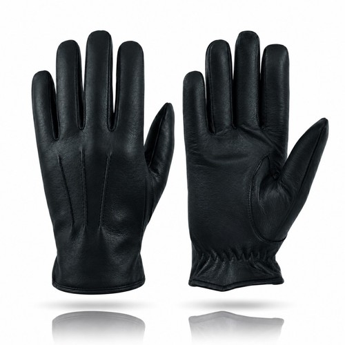 Men leather police - men's,