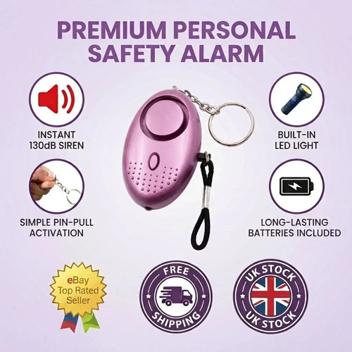 Police approved loud alarm - police,