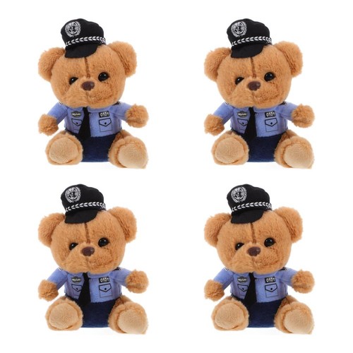 4pcs tiny bear hanging - 4pcs,